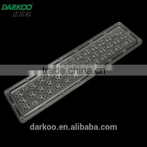 2015 High Quality and Effiency 36W Led Lens for Streetlight Luminary DK270-150*75-3.5H-36H1