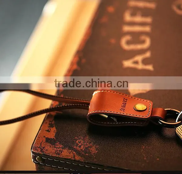 Remax RC-034i Genuine Leather Key Ring USB Cable for IPhone 6 6s Plus SE Cord Special Strap Design 32cm Cable For IOS TB-0389 photo-5