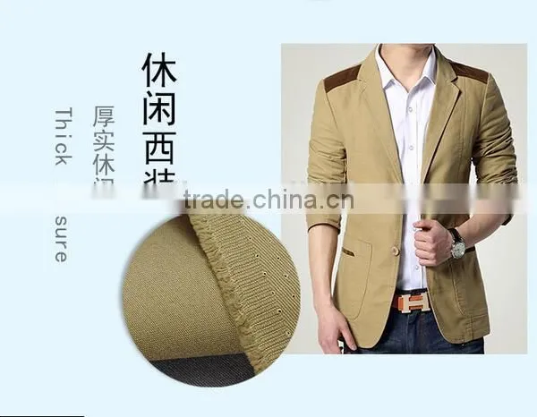 Leisure High-grade Fabrics Cotton Men's Trousers photo-3