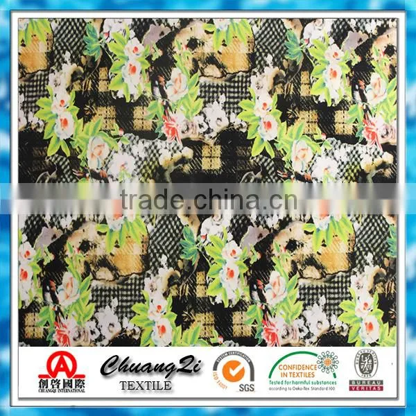 New Design Fashion100% Printed Fabric Cotton Sateen Fabric photo-4