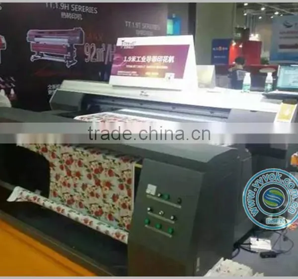 High Precision 1.9M Two Head 1902-T Digital Textile Printer photo-3