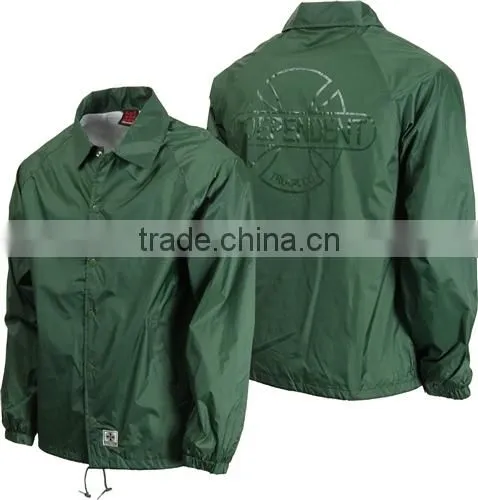 Wholesale Nylon Coaches Jackets, Wholesale Men Coaches Jackets, Wholesale Custom Coaches Jackets photo-5