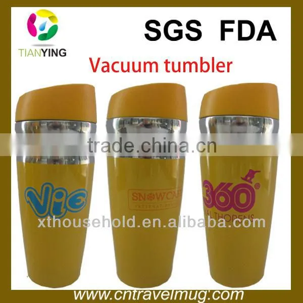 450ML Double Wall Insulated Stainless Steel Thermos Travel Coffee Mug