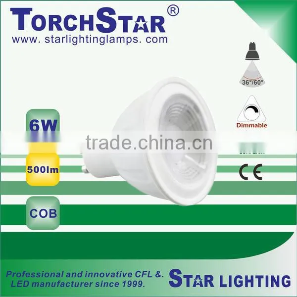 Aluminum+plastic Heat Sink Dimmable LED Spot Lamp photo-2