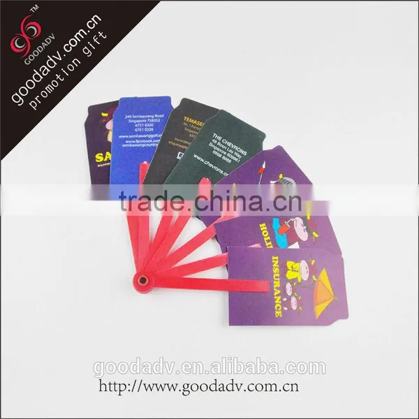 2016 Hot Summer Customized Gifts Advertising pp Hand Fan photo-3