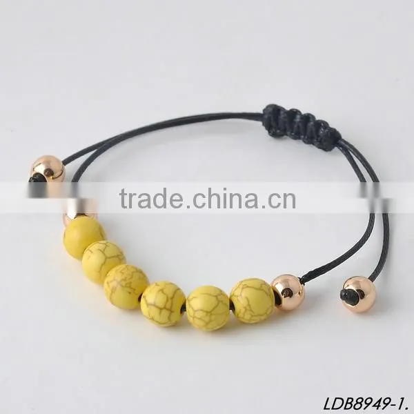 2016 Handmade Stretch Rope Turquoise Bracelets photo-2