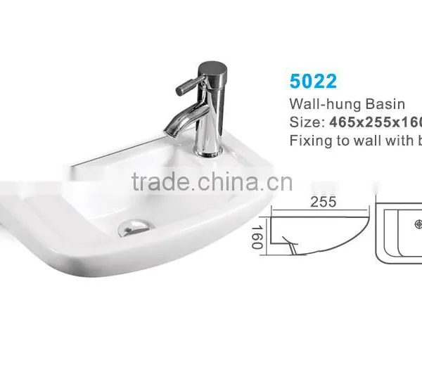 Sanitary Ware Bathroom Wall Hung Basin photo-5
