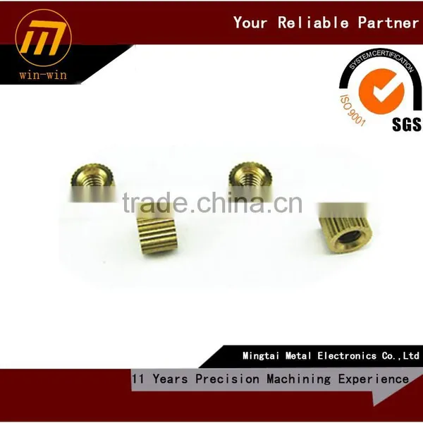 Custom Precision CNC Machining Copper Sleeve Nut photo-3