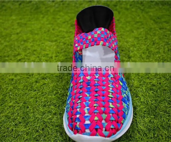 Red Woven Ladies Sandals photo-2