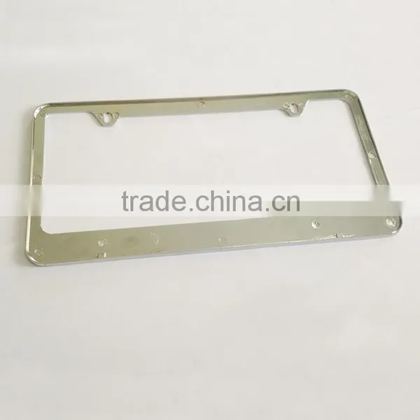 Manufacturer USA Style Zinc Alloy Metal Car License Plate Frame,car License Frame photo-5