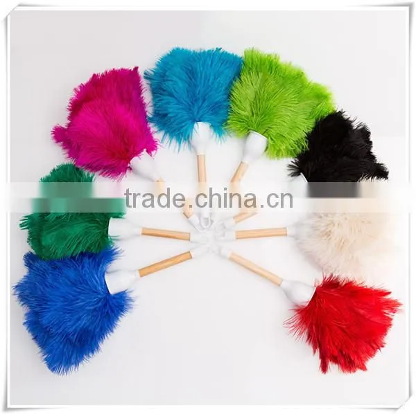 Spring Special Ostrich Feather Dusters Wooden Handle Unique Unusual photo-4