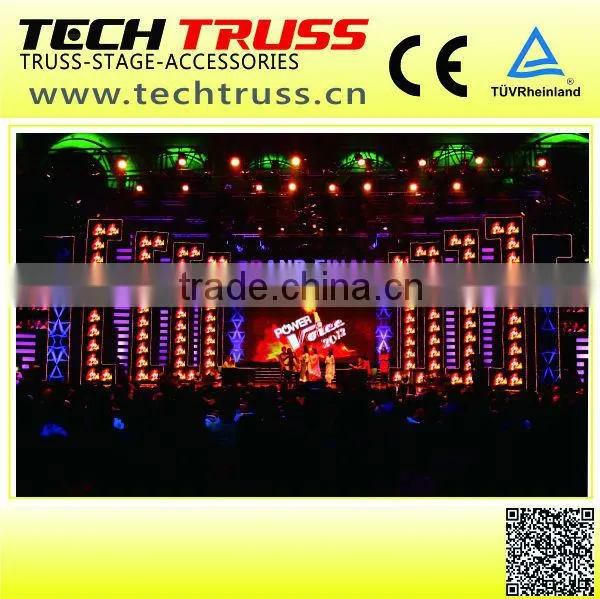20m Wide x 12m Deep x 6m High Stage System And Roof photo-2