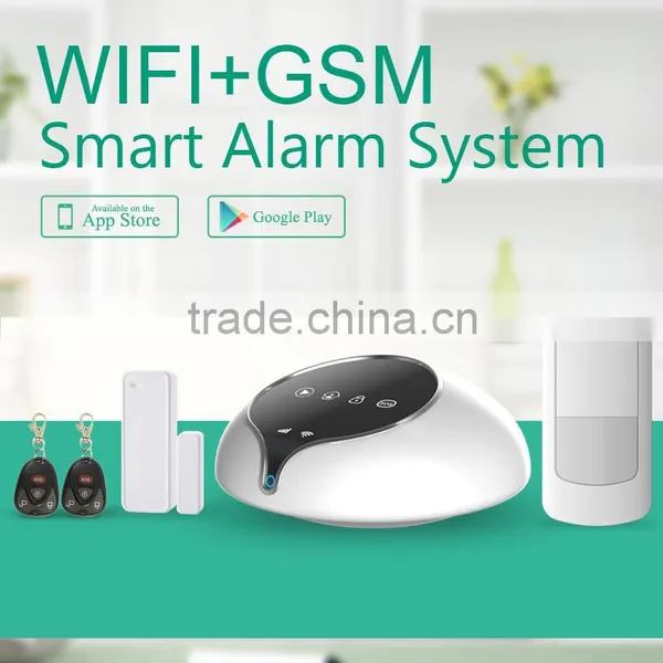 Home Security Alarm System SOS Button on Panel Support 5 Group Alarm Phone Call Number Wifi Gsm Alarm photo-4