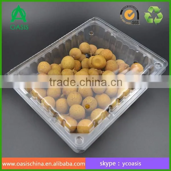 PET Plastic Type and Plastic Material Plastic Fruit Tray photo-4