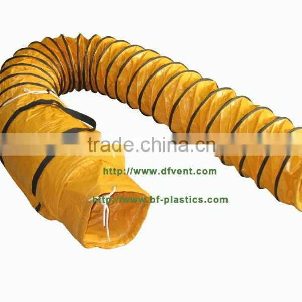 Portable Fire Resistant PVC Air Conditioner Insulated Round Ductwork photo-3
