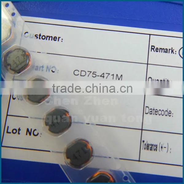 Inductance CD75-471UH photo-2