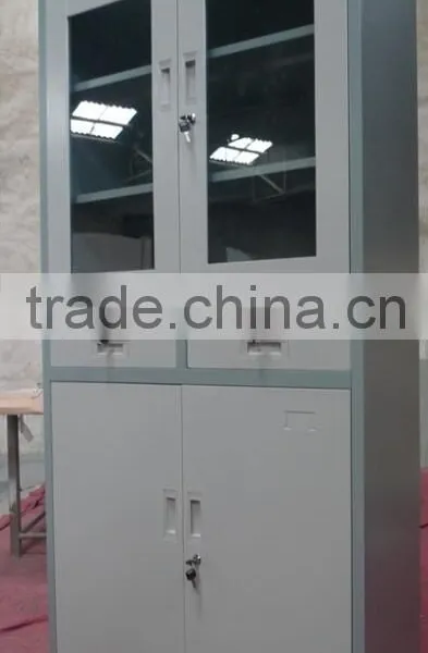Office Steel Folding Storage File Cupboard With Two Drawer photo-3