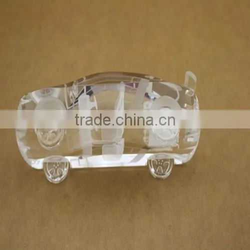 3d Crystal Car Model for Hot Selling Glass Car Model photo-2