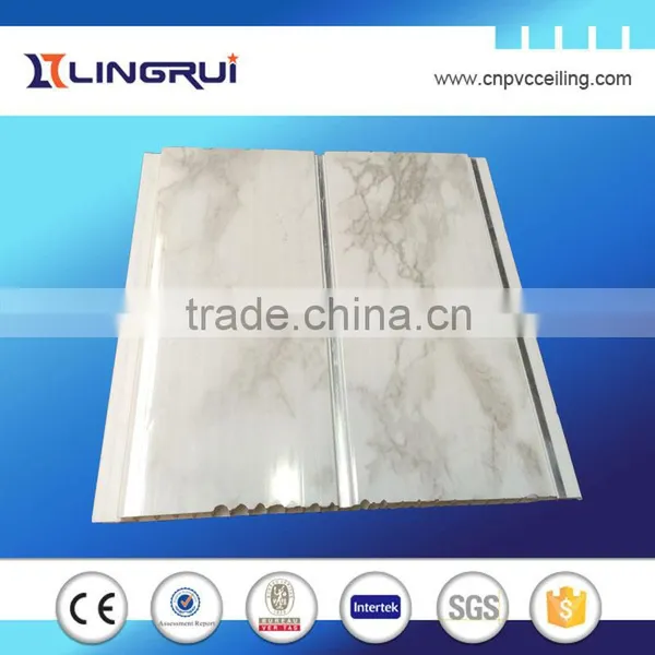 Modern House Design Pvc Ceiling Tiles Decorative Wall Panel Pvc Tiles Suppliers for Decoration photo-6
