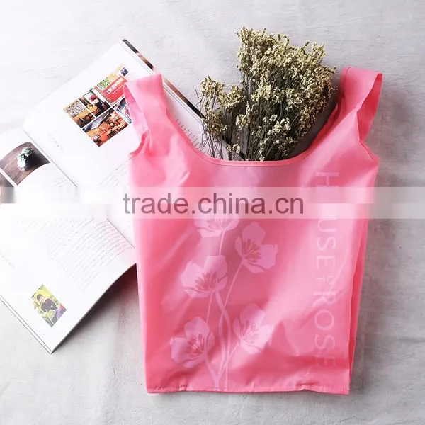 Useful Supermarket Shopping Tote Bag Polyester Fabrics Bag photo-4