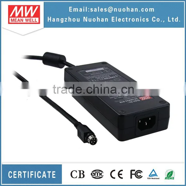 Meanwell Adaptor GS160A24-R7B 160W Desktop ac dc Adapter 220v to 24v 160w photo-4