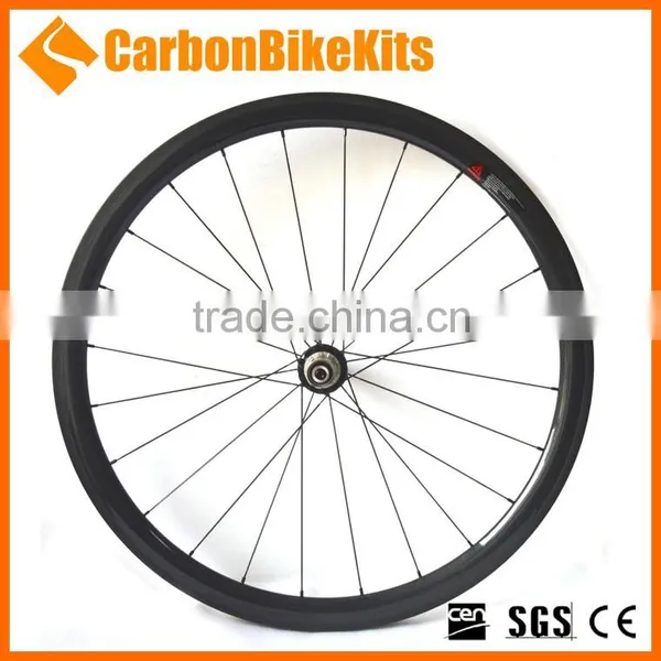 SR38T 700c 38mm Tubular Road Bike Wheelset Triathlon Carbon Wheels photo-2