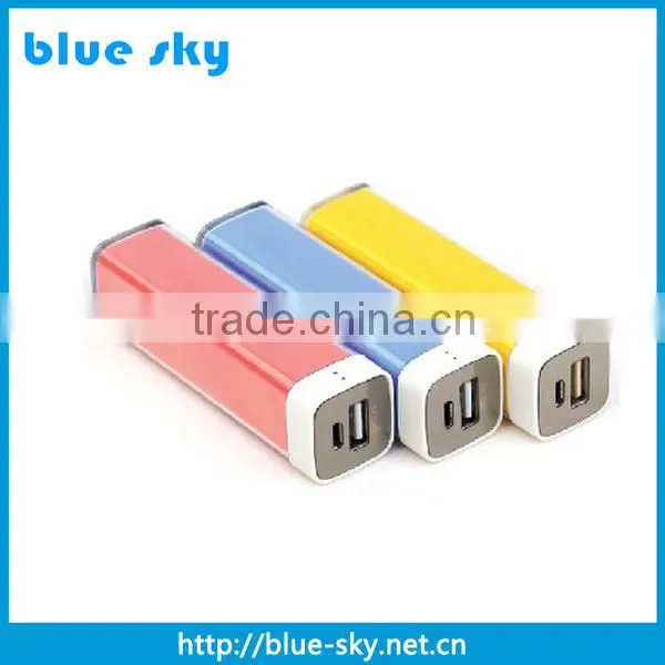 Promotional Gift Mobile Power Bank 2600mah With Real Capacity