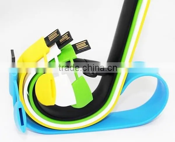 Wristband USB Flash Disk/2/4/8/16GB Colorful Paper Clip Usb,plastic Mini Usb Flash Drive, Good Quality and Custom Logo Usb Pen d photo-3