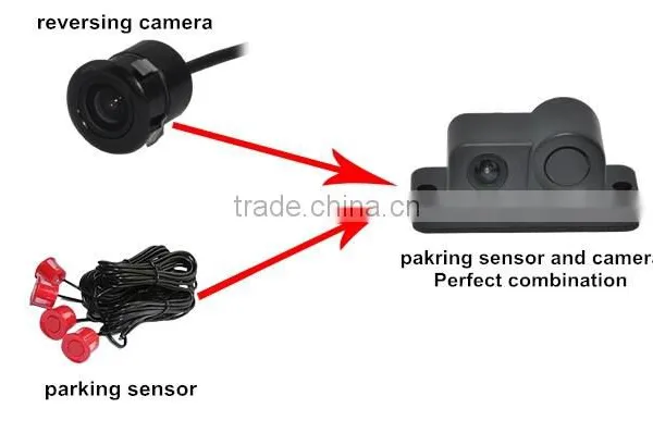 Hot Selling Car Parking Sensor With Camera and Sensor All in One photo-4