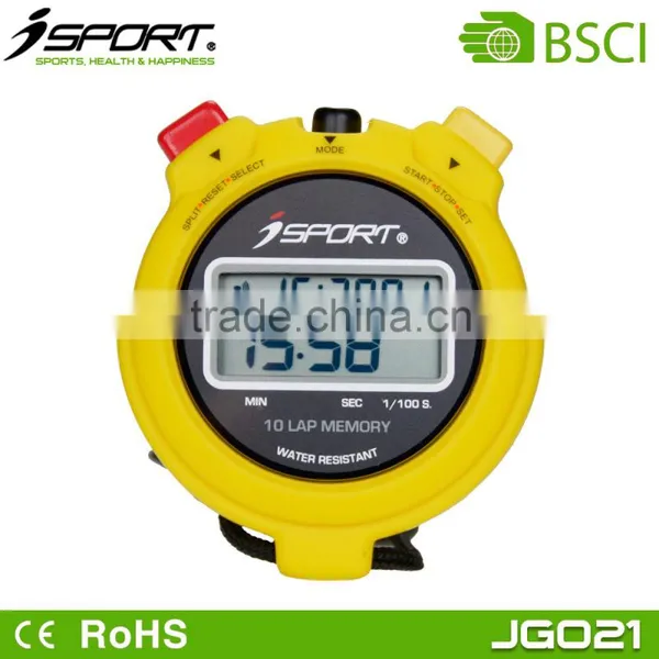 Factory Wholesale 10 Laps Memory Sports Timer With Lanyard photo-2