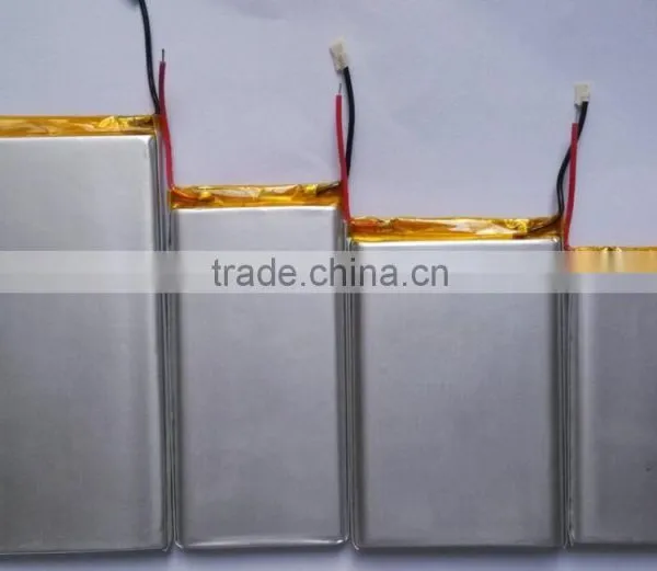 Lithium Ion Battery 2400mAh 3.7V Lithium Polymer Rechargeable Battery