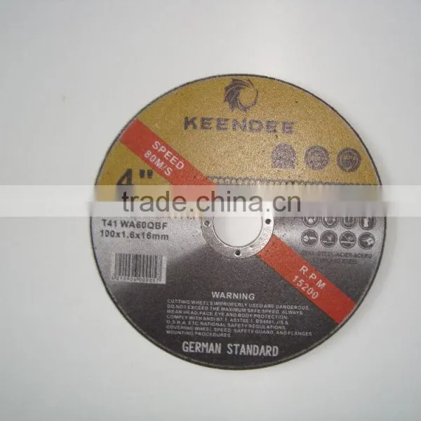 Super Thin Cutting Wheel for Metal and Stainless Steel in 4" 4.5" 5" 6" 7" photo-2