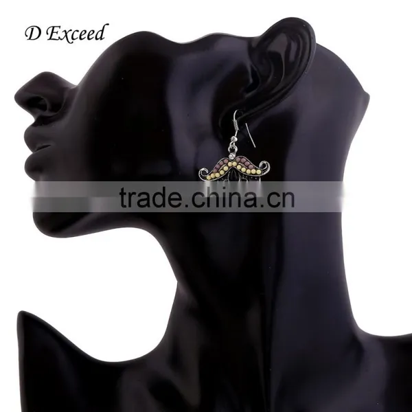 Wholesale Jewelry Promotional Gifts Ethnic Bohemian Native Beaded Dangle Earrings Fancy Bead Drop Earrings photo-5