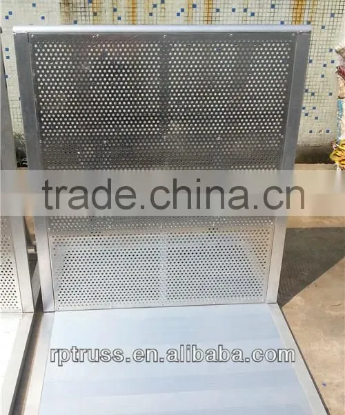 Straight Barrier With Security Platform Aluminum Barrier for Concert photo-3