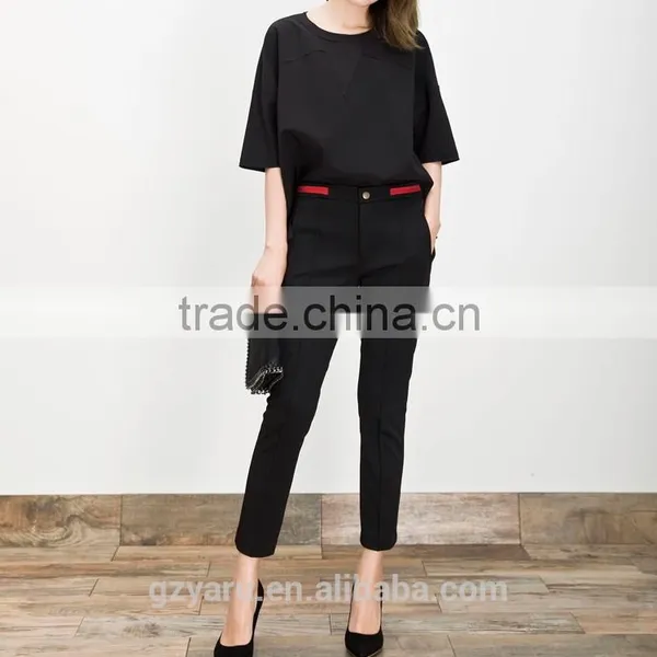 Lady and Woman Vogue Casual Business Thin Pants and Trousers photo-3