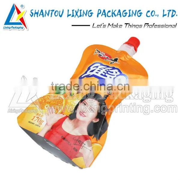 LIXING PACKAGING Egg Shaped Resealable Aluminum Foil Packaging Bags