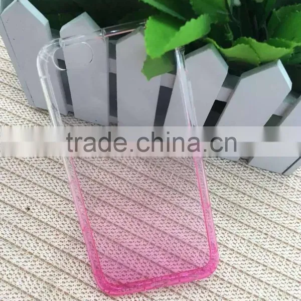 High Quality Colorful Gradient Tpu Material Shockproof Case for Iphone photo-5