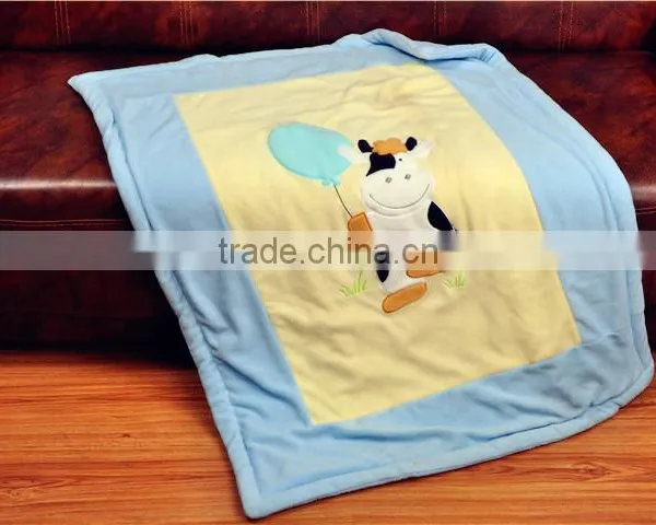 Jinhua MK 100% Polyester Wholesale Home Textile New Born Baby Thermal Polar Fleece Blanket photo-5