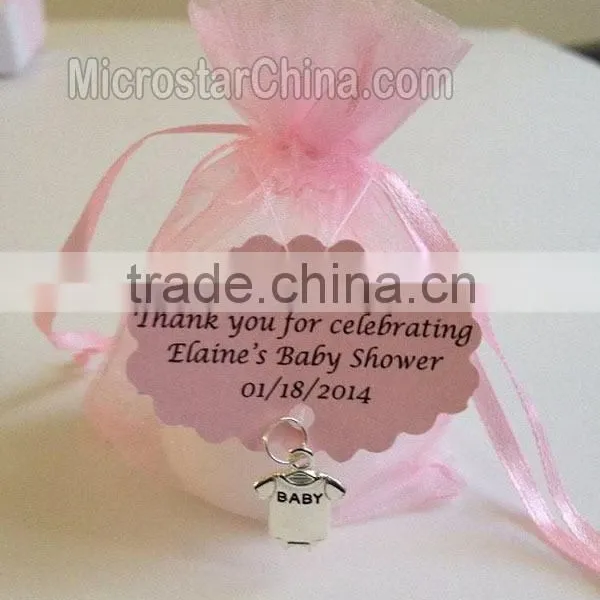 Wddding Organza Drawstring Bag Custom photo-2