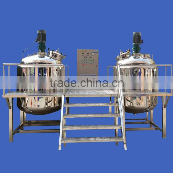 vacuum mixing machine/ever beauty cosmetic homogenizer/chemical storage equipment