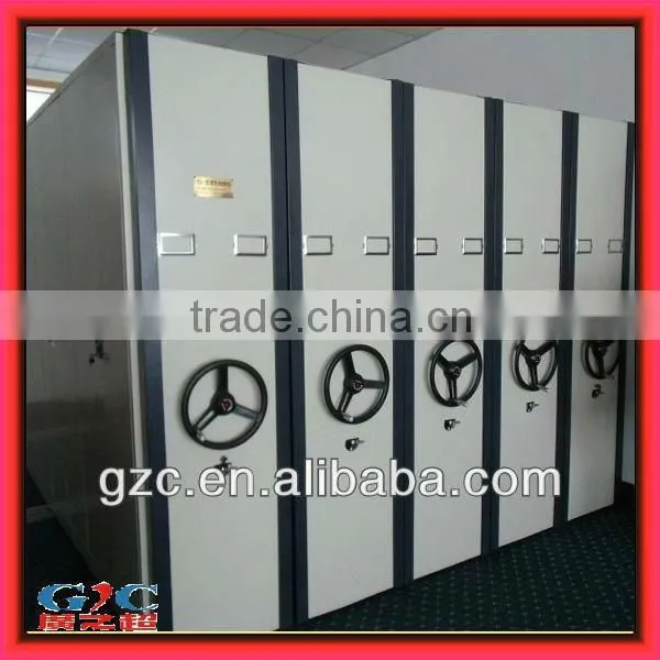 Elegant High Density Mechanical Mobile Shelving Filing Cabinet Storage System photo-2