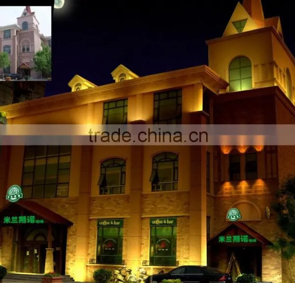10w Warm Yellow Led Flood Light for Building Decoration Lighting photo-5