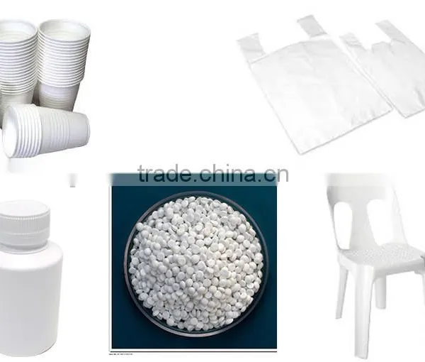 White Masterbatch LLDPE/PP/PE/PS/ABS Granule For Film/injection Molding/house Ware/sheet/pipe photo-3