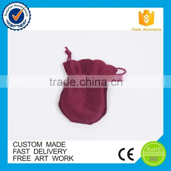 Stylish Custom Velvet Drawstring Pouch Bag photo-4