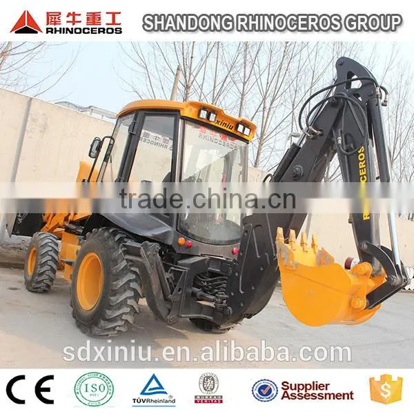 Wheel Loader Moving Type Mini Backhoe Loader Front Loader End Backhoe for Sale photo-5