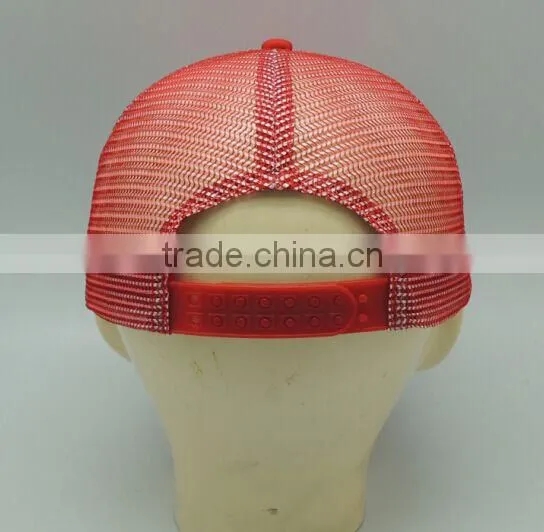 Mesh Back Curved Brim Custom Snapback Caps photo-2