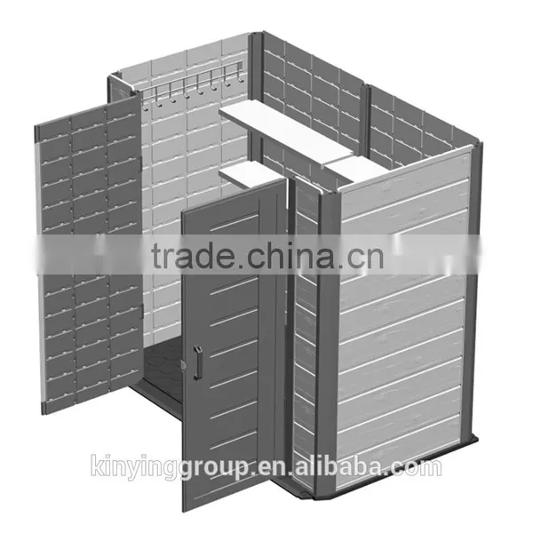 High Quality Cheap Prefab House Outdoor Garden Tool Storage Shed photo-6