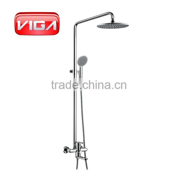VIGA Round Chrome Shower Faucet H59A Brass Shower Tap Toilet Shower Mixer photo-6