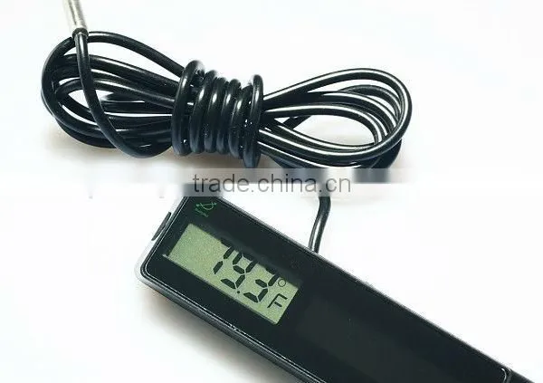 Solar Thermometer DST1001S BLACK(solar Energy Supply) photo-2