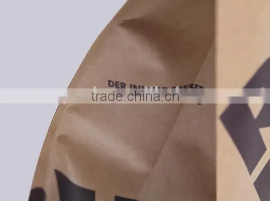 Resealable Zipper Kraft Paper Bag photo-4